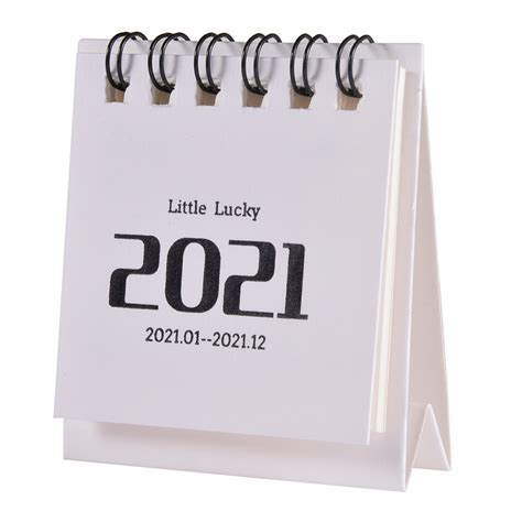 Mini Calendars Small Desk Calendar Convenient Dail... – Grandado