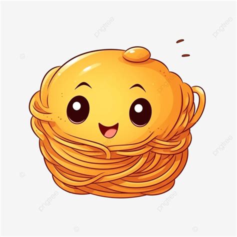 Cute Spaghetti Cartoon Illustration, Cute, Cartoon, Spaghetti PNG Transparent Image and Clipart ...