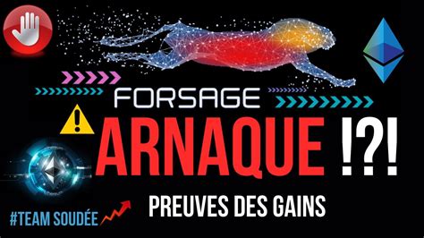 Forsage Arnaque Et Preuves De Gains Pyramide Ponzi Je Vous Dis Tout