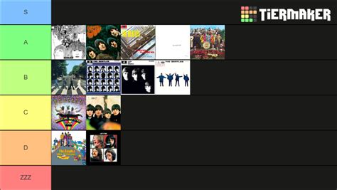 Beatles Albums Tier List Community Rankings TierMaker