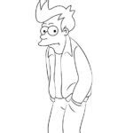 Futurama Para Colorir