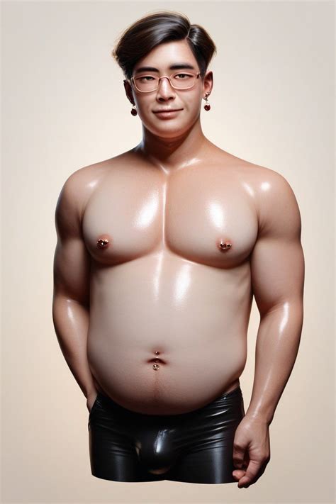 Very Short Hair 18 Glasses AI Gay Porn