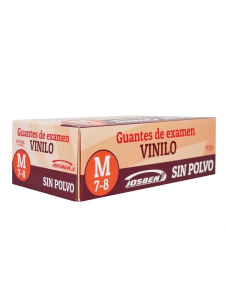 Uds De Guantes Vinilo Sin Polvo Josben Formato Ahorro Iberomed