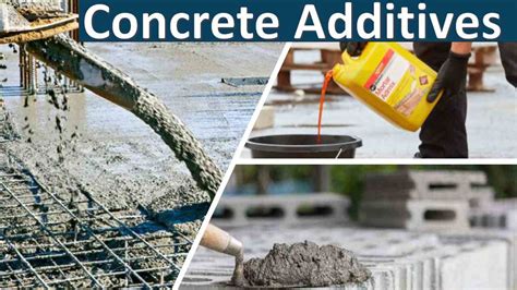 Most Common Types Of Additives For Concrete