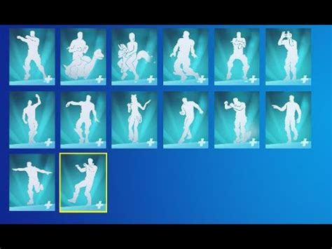 Fortnite All Icon Traversal Emotes January 2023 YouTube