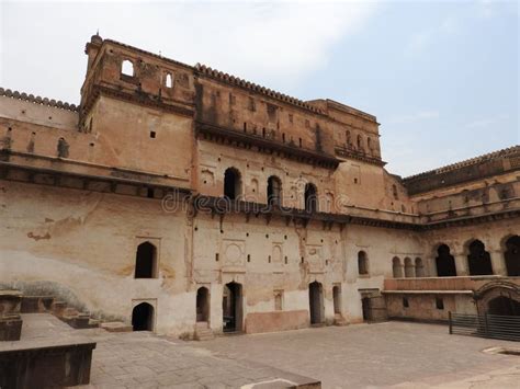 The Jehangir Mahal Orchha Fort Religia Hinduism Ancient Architecture