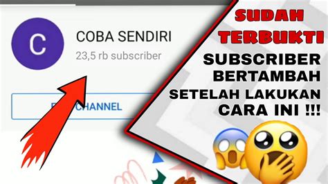 Terbukti Cara Menambah Subscriber Youtube Tanpa Aplikasi