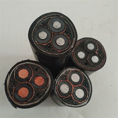 Underground Electrical XLPE Insulation Copper Armoured 1 Or 3 Cores