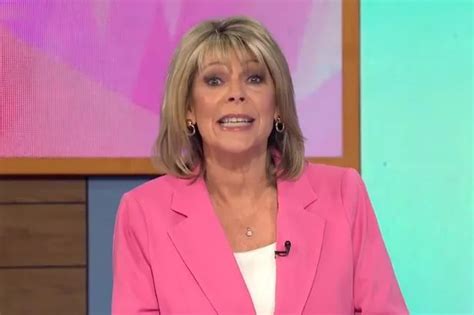 Loose Womens Ruth Langsford Admits Strict Phone Rule She Set For Her