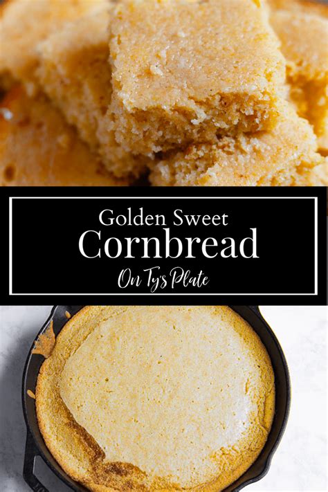 Delicious Golden Sweet Cornbread Is Perfect Alongside Any Meal An Easy