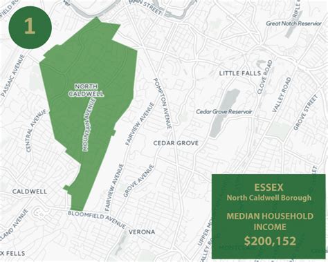 The Richest Town In Each Of New Jersey S Counties Nj