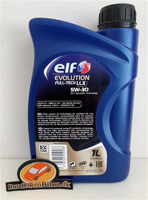 Elf Longlife Olie Elf Evolution Full Tech Llx 5w30