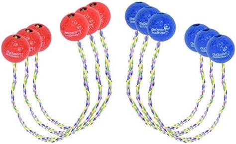 Gosports Ladder Toss Bolo Replacement Set With Real Golf Balls Pack