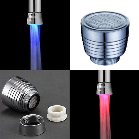 Buy Temperature Sensor Rgb Glow Led Light Shower