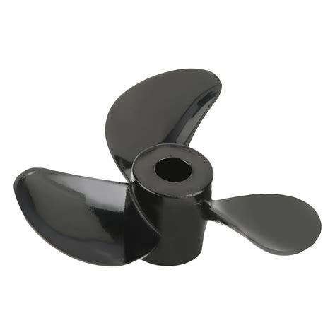 Fielect Pairs Three Blade Propeller For Ship Rc Boat Propeller Black