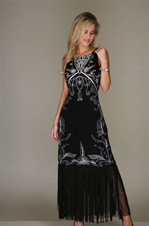 Black Western Dresses