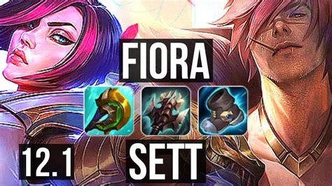 Fiora Vs Sett Top Rank Fiora Games Godlike Euw