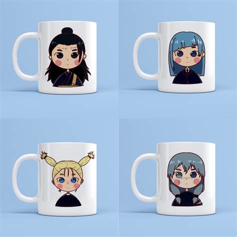 Jual Jujutsu Kaisen Mug Ver New Characters Jjk Mug Gelas Anime