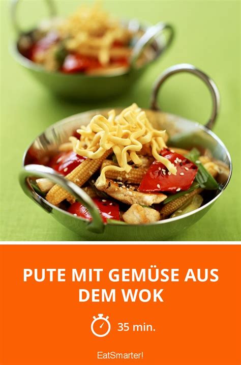 Pute Mit Gemüse Aus Dem Wok Rezept Eat Smarter