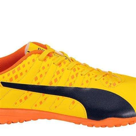 Chuteira Puma Evopower Vigor Tt Society Laranja Futfanatics