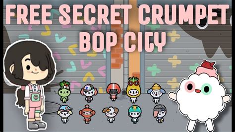 Free Secret Crumpet Bop City Toca Boca Toca Life World Youtube