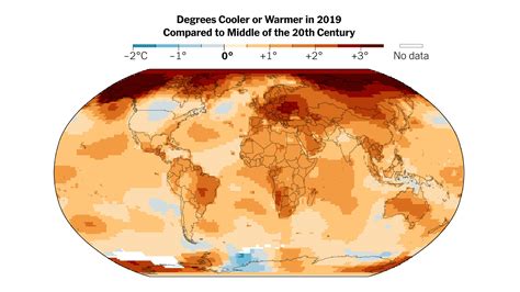 2019 Was The Second Hottest Year Ever Closing Out The Warmest Decade The New York Times