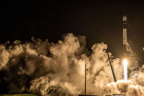 Rocket Lab Successfully Launches St Electron Rocket Breaks Annual