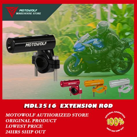 Factory Price 24hrs Ship OutOriginal MOTOWOLF Extension Rod Lazada PH