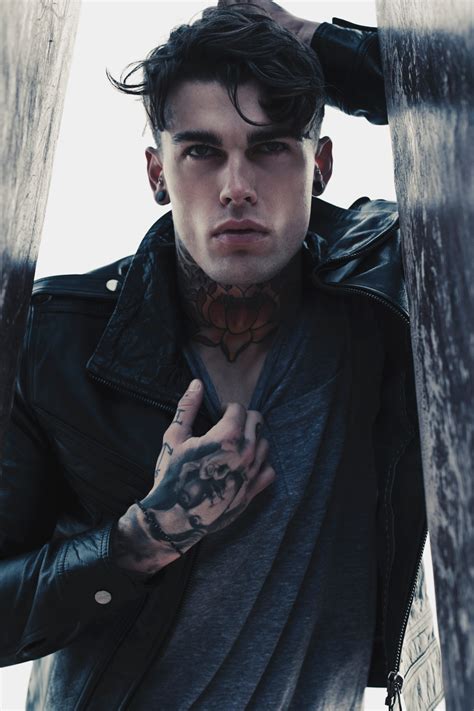 Tattooed Model Stephen James Tatto Design Ideas