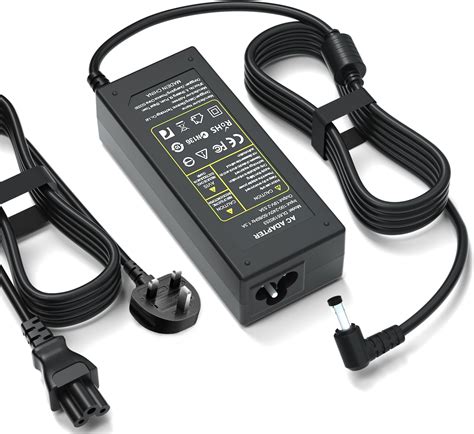 LG TV Monitor Power Cable 19V 2 53A Monitor Power Adapter Charger For