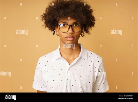 Really Black Woman With Glasses