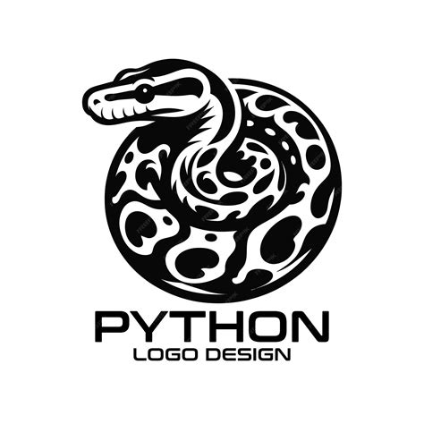 Premium Vector | Python Vector Logo Design