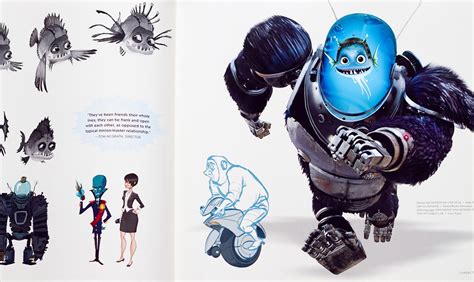 Living Lines Library: Megamind (2010) - Concept Art, Other Characters ...