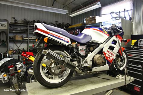 HONDA VFR750 (or 700 in USA) RRR/HINDLE STAINLESS STEEL EXHAUST FITS ...