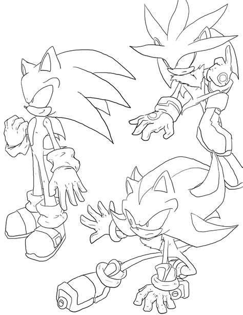 97 dessins de coloriage sonic à imprimer sur LaGuerche Page 3