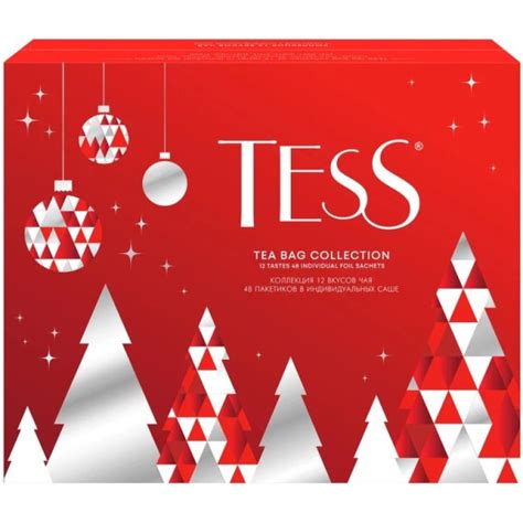 Купить Набор чая TESS Happy Holidays, 48 пакетиков ОТ1499-10-2 в ...