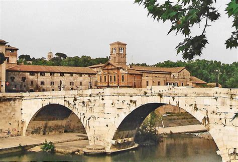 Rom Tiber Ponte Cestio San Bartolomeo All Isola A Photo On Flickriver