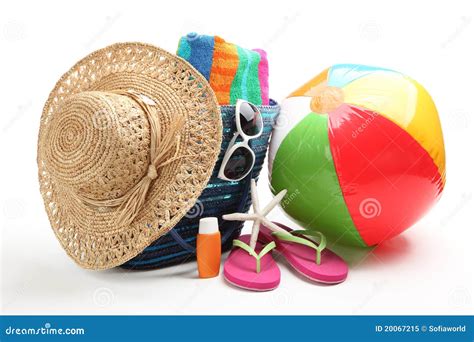 Beach Items Royalty Free Stock Photo - Image: 20067215