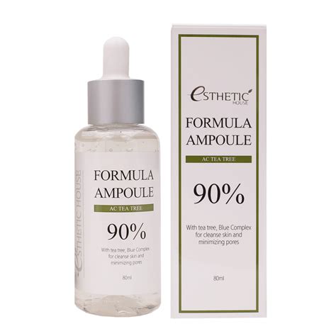 Сыворотка для лица с чайным деревом Esthetic House Formula Ampoule Ac ...