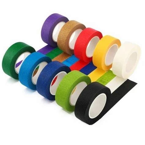 Paper Masking Tape Coloured Paper Masking Tape Manufacturer From Delhi