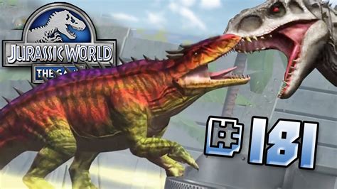 Ostaposaurus Attacks Jurassic World The Game Ep181 Hd Youtube