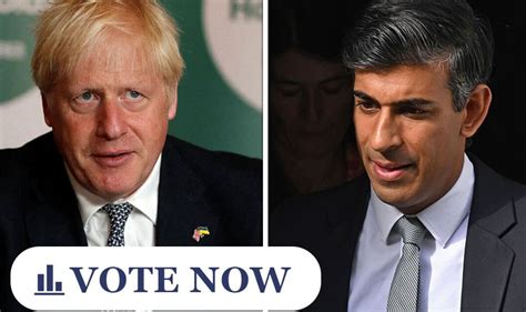 Tory Leadership Poll Should Boris Johnson And Rishi Sunak Strike A