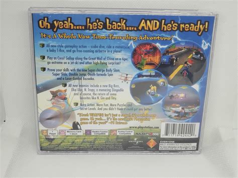 Crash Bandicoot 3 Warped Reproduction Case No Disc No - Etsy Australia