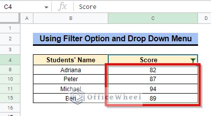 Google Sheets Count Cells Between Two Numbers With Countif Function