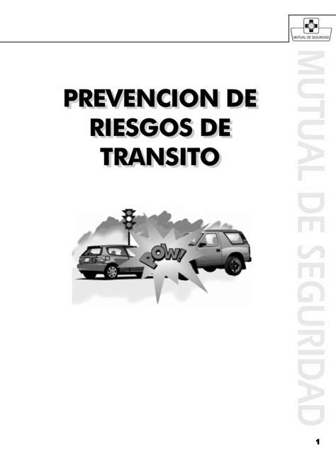 Pdf Prevenci N De Riesgos De Transito Ingenieroambiental De