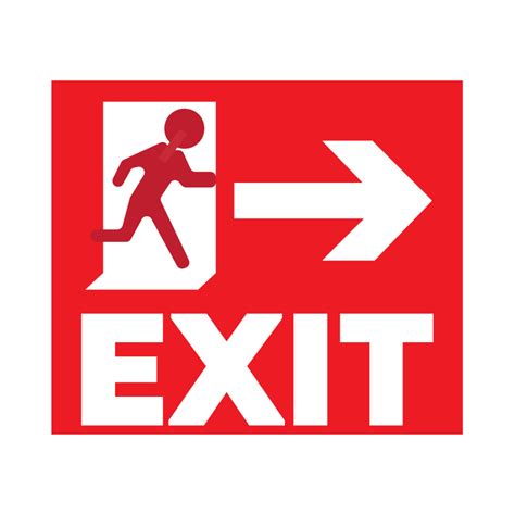 Exit Sign Custom Sign Metal Exit Sign Sign For Business Etsy