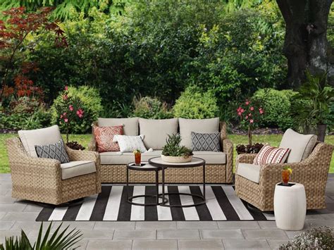 Patio Wicker Sofas Baci Living Room