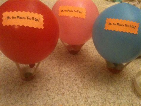 College Wear Day DIY Dr Seuss Hot Air Balloon Craft