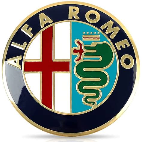 Emblema Alfa Romeo 74 Mm Multicolor EMAG Ro