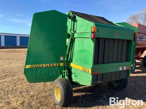 1999 John Deere 566 Round Baler Bigiron Auctions